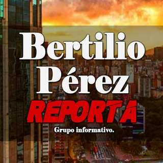 Telegram channel Bertilio Pérez Reporta ON » 🇻🇪 logo