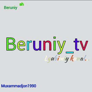 Telegram kanalining logotibi beruniy_tv — Beruniy_tv