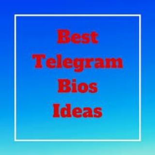 የቴሌግራም ቻናል አርማ bestbiofortelegram — Best bio's for telegram