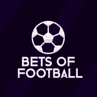 Логотип телеграм канала @betsoffoootball — BETS OF FOOTBALL 🔥⚽️