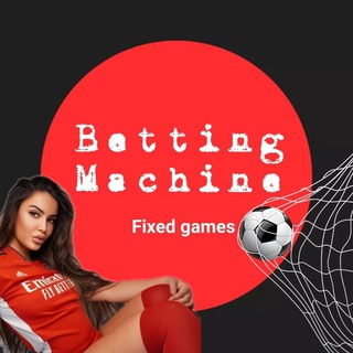 Логотип телеграм канала @bett_machine_tm — 🩸Fixed games Договорные матчи Betting Machine 🩸