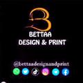 Logo saluran telegram bettaadesignprint — BETTAA D E S I G N & P R I N T