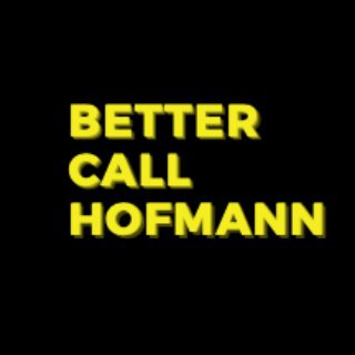 Логотип телеграм канала @bettercallhofmann — Better Call Hofmann