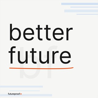 Telegram channel better future | ex-кекс logo