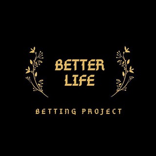 Логотип телеграм канала @betterlifeproject — BETTER LIFE BETTING PROJECT | ставки на спорт | спортивная аналитика | договорные матчи | 18 