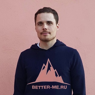Логотип телеграм канала @bettermeru — Better Me | Антон Королев | Life Design