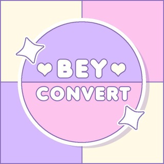 Logo saluran telegram beyconvert — BEY CONVERT