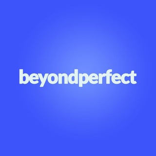 Logo of telegram channel beyondperfect — beyondperfect