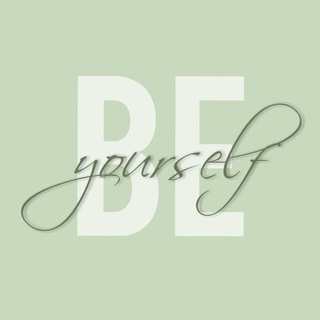 Telegram channel Be your self logo