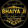 Logo saluran telegram bhaiyaji2512 — BHAIYA JI ONLINE ID