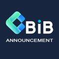 Логотип телеграм -каналу bibannouncement — BIB Announcements Official