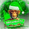 Логотип телеграм канала @bibizanbaxyu — ❄️гифки с обезьянами пон❄️