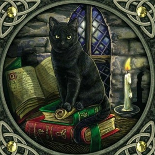 टेलीग्राम चैनल का लोगो biblio_wicca_y_paganismo — ⚜️Brujas y hechiceros biblioteca, conjuros, rituales y algo más 🔮