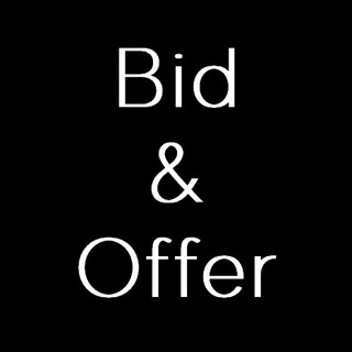 Логотип телеграм канала @bidandoffer — Bid & Offer