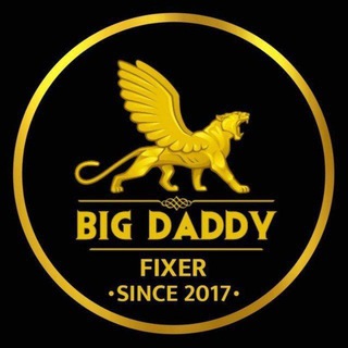 Logo saluran telegram big_daddy_fixer — 𝐁𝐈𝐆 𝐃𝐀𝐃𝐃𝐘 𝐅𝐈𝐗𝐄𝐑 ( SINCE 2019 )