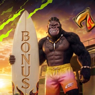 Telegram channel Бонуси від ліцензованого казино | GORILLA logo
