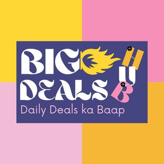 Logo of telegram channel bigdealshub — Big Deals Hub, Ajio, Amazon, Flipkart Deals and Offers.