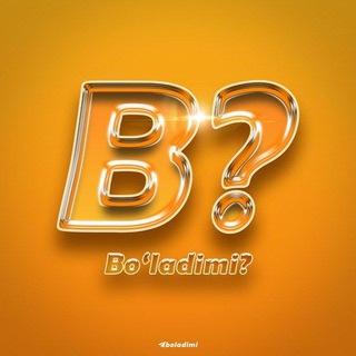 Logo of telegram channel bilasizmi — BO'LADIMI? | IT Blog