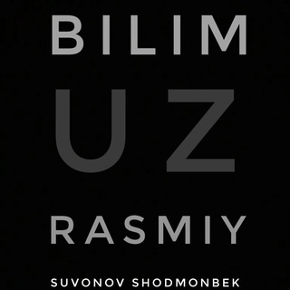 Telegram channel BilimUz Rasmiy™ logo
