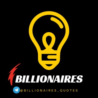 Logo of telegram channel billionaires_quotes — Billionaires™