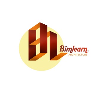 Logo of telegram channel bimlearn — Bimlearn_آموزش نرم افزار عمران معماری