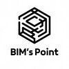 Логотип телеграм канала @bimspoint — BIM's Point