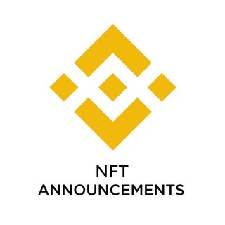 Logo saluran telegram binancenft_announcements — Binance NFT Announcements