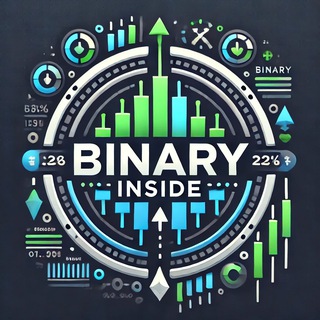 Логотип телеграм канала @binary_inside — 📈 BINARY | INSIDE ℹ️