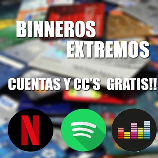 Logotipo del canal de telegramas binnerosextremos - Binneros Extremos. 💳💎