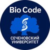 Логотип телеграм канала @biocodebysechenov — BioCode by Sechenov