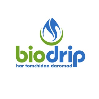 Telegram channel Biodrip | Har tomchidan daromad! logo