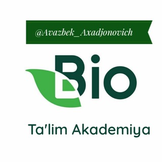 Telegram kanalining logotibi bioevolutsiya — Bio-taʼlim Akademiyasi (Avazbek Ismailov)