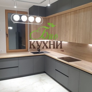 Логотип телеграм канала @biokuhni — 🌿БиоКухни🌿 Кухни на заказ в Москве и МО