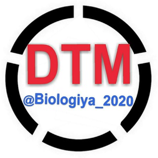Telegram kanalining logotibi biologiya_2020 — ©DTM Biologiya Kimyo | Uyda qoling!