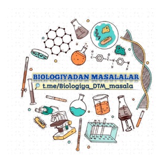 Telegram kanalining logotibi biologiya_dtm_masala — BIOLOGIYADAN MASALALAR