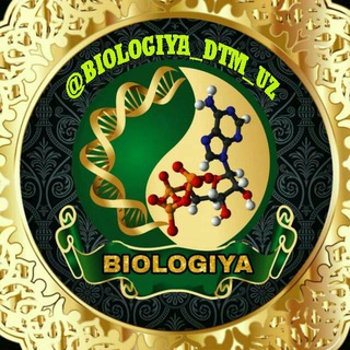 Telegram kanalining logotibi biologiya_dtm_uz — DTM BIOLOGIYA X variant Lar to'plami😅