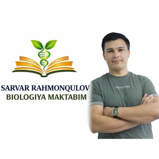 Telegram channel BIOLOGIYA | SARVAR RAHMONQULOV logo