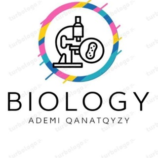 Telegram арнасының логотипі biologywithademi — Биология 🔬 Әдемі Қанатқызымен 👩