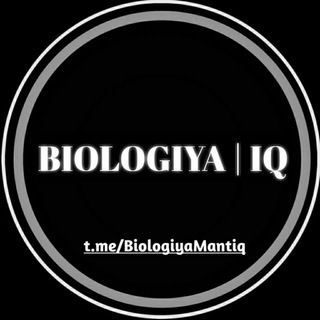 Telegram kanalining logotibi biomantiq — BIOLOGIYA | IQ [Official]