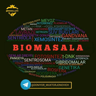 Logo saluran telegram biomasala_new — Biomasala_NEW