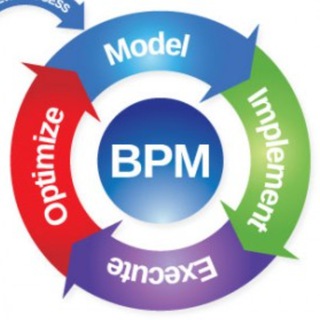 Логотип телеграм канала @biproces — Бизнес-процессы // BPM