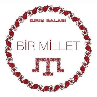 Логотип телеграм канала @birmillett — BIR MILLET