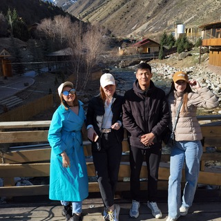 Логотип телеграм канала @bishkek_tur_tekstil — Бизнес тур в Киргизию. Шелковый путь