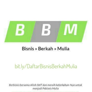 Logo saluran telegram bisnisberkahmulia — BISNIS BERKAH MULIA