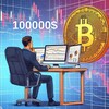 Логотип телеграм -каналу bitcoin100000d — Bitcoin по 100000 дол.