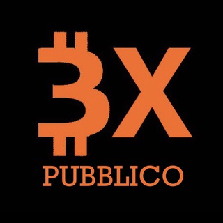 Logo del canale telegramma bitcoin3x - Bitcoin3X (Pubblico)