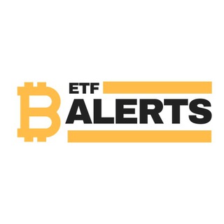 Logo of telegram channel bitcoinetfalert — Bitcoin ETF Alerts
