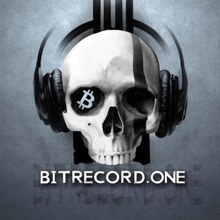 Логотип телеграм канала @bitrecord_one — BitRecord radio