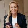 Логотип телеграм канала @bizelle — БИЗНЕС КАК СИСТЕМА. ЭЛИНА ЛАНДГРАФ.