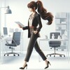 Логотип телеграм канала @bizness_pru — Бизнес по-женски | Мотивация